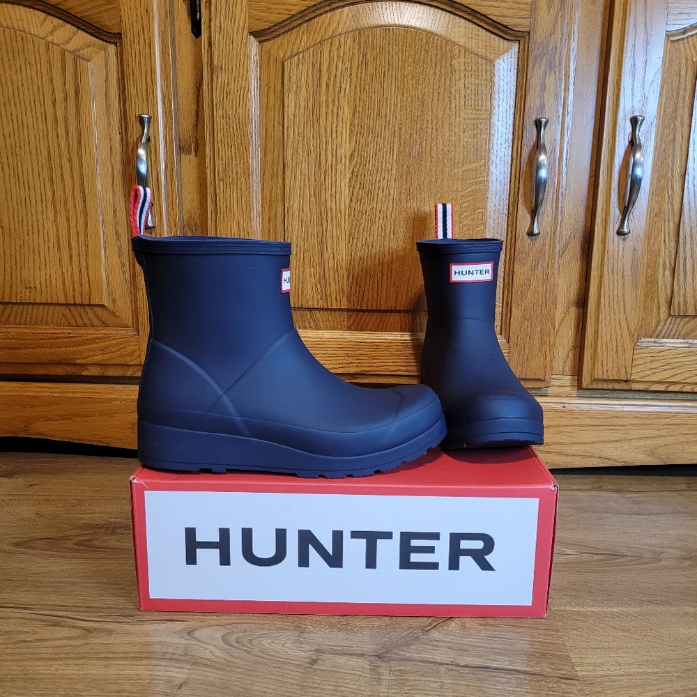 Hunter Blue Winter & Rain Boots